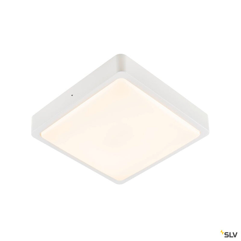 AINOS SQUARE, outdoor LED surface-mounted wall and ceiling light white CCT switch 3000/4000K