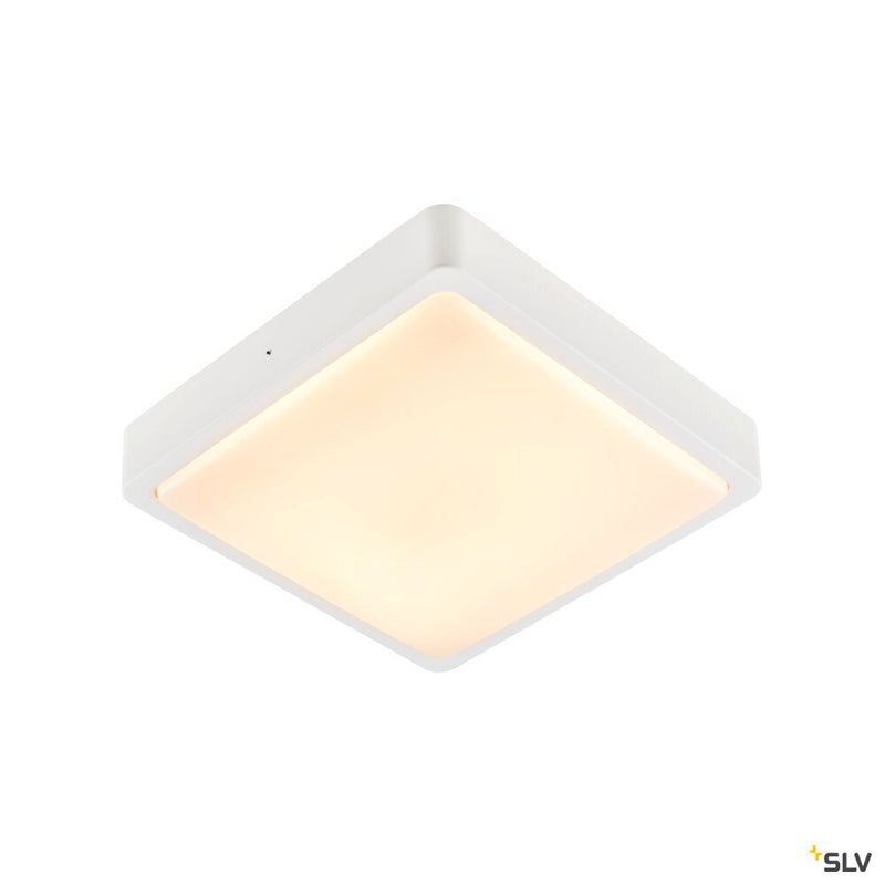 AINOS SQUARE SENSOR, outdoor LED surface-mounted wall and ceiling light white CCT switch 3000/4000K