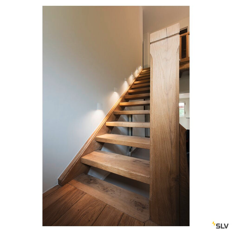 QUAD FRAME 9, indoor LED recessed wall light 3000K white