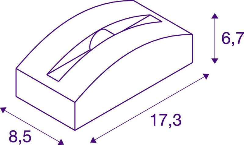 OUT-BEAM FRAME CW, Outdoor LED wall and ceiling mounted light anthracite 3000K