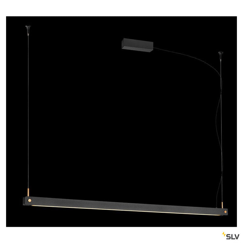 NOYA PD PHASE, Indoor LED pendant light black CCT switch 2700/3000K