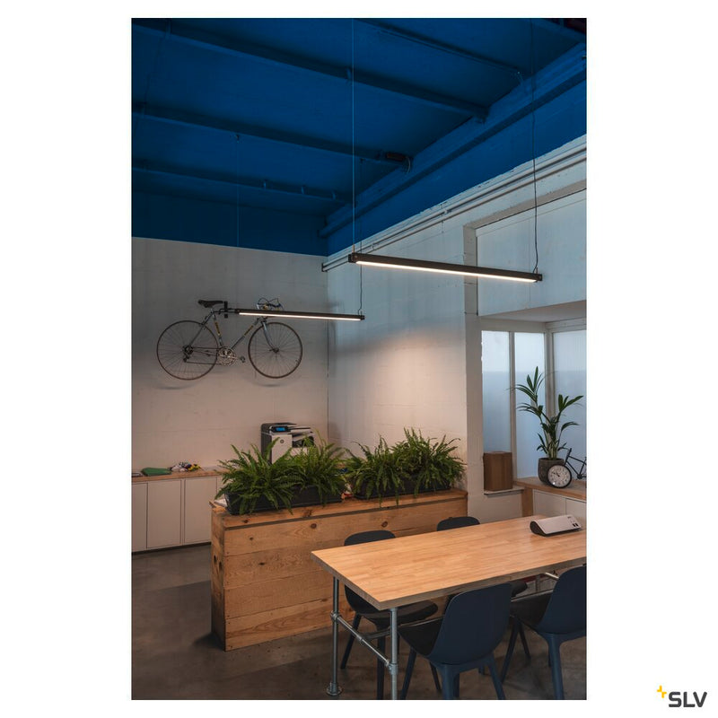 NOYA PD PHASE, Indoor LED pendant light black CCT switch 2700/3000K