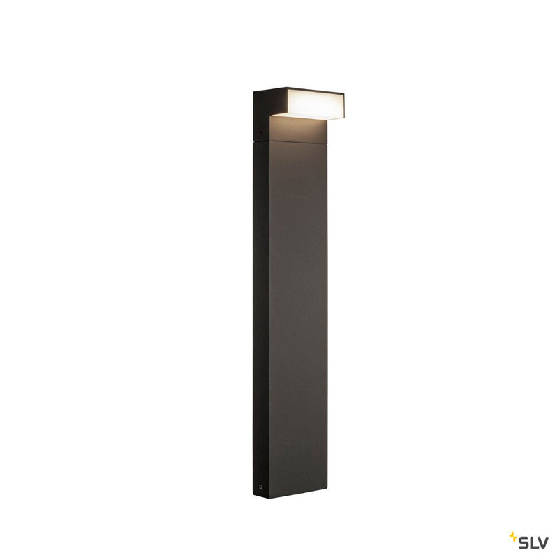 L-LINE OUT 80 FL POLE, Outdoor LED free-standing light horizontal anthracite CCT switch 3000/4000K