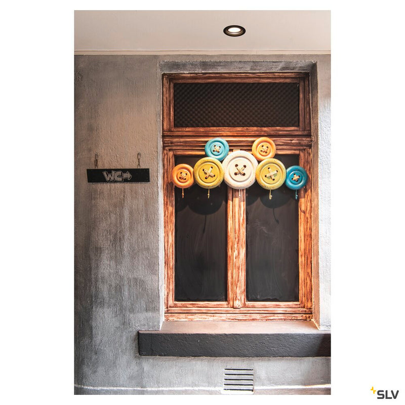 NUMINOS MOVE DL M, Indoor LED recessed ceiling light black/white 4000K 55° rotating and pivoting