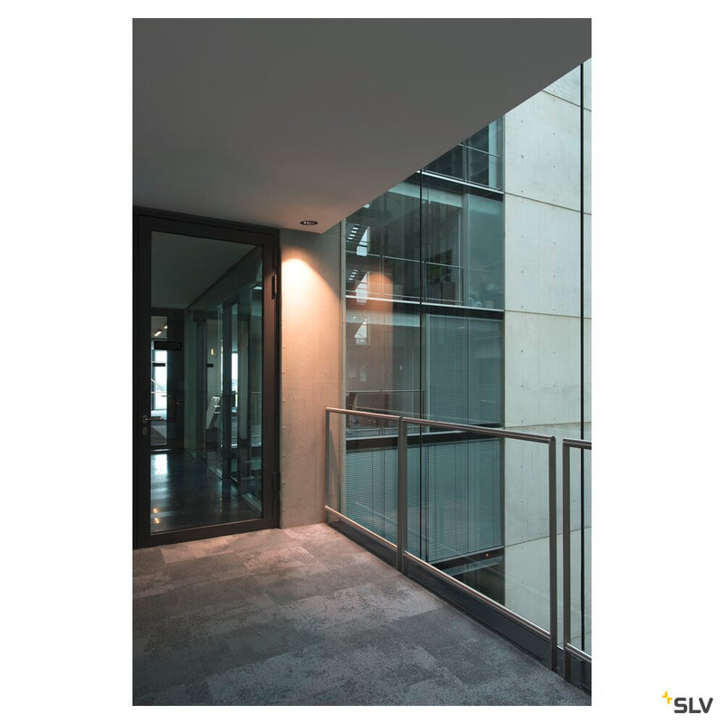 NUMINOS MOVE DL L, Indoor LED recessed ceiling light black/chrome 3000K 20° rotating and pivoting