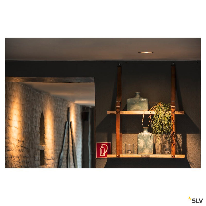 NUMINOS MOVE DL L, Indoor LED recessed ceiling light white/black 3000K 40° rotating and pivoting