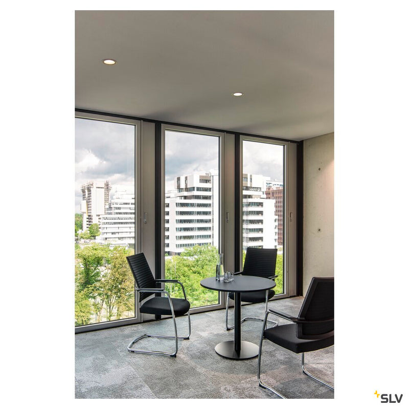 NUMINOS DL L, Indoor LED recessed ceiling light white/white 3000K 40°