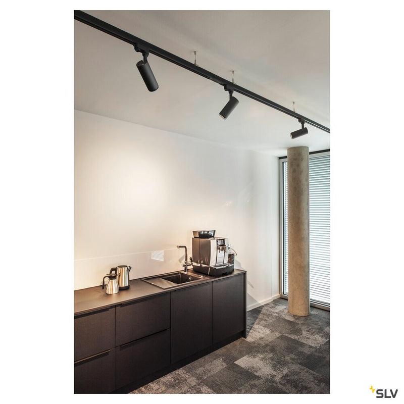 3~ NUMINOS PHASE S, 3 phase system light black/black 3000K 24°