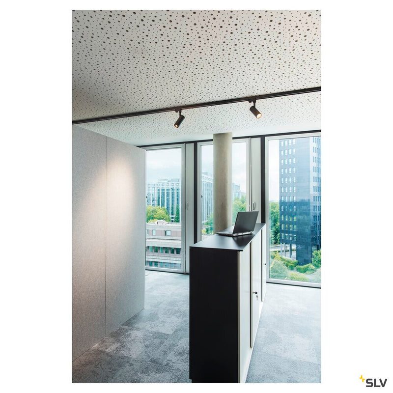 3~ NUMINOS PHASE S, 3 phase system light black/black 3000K 36°