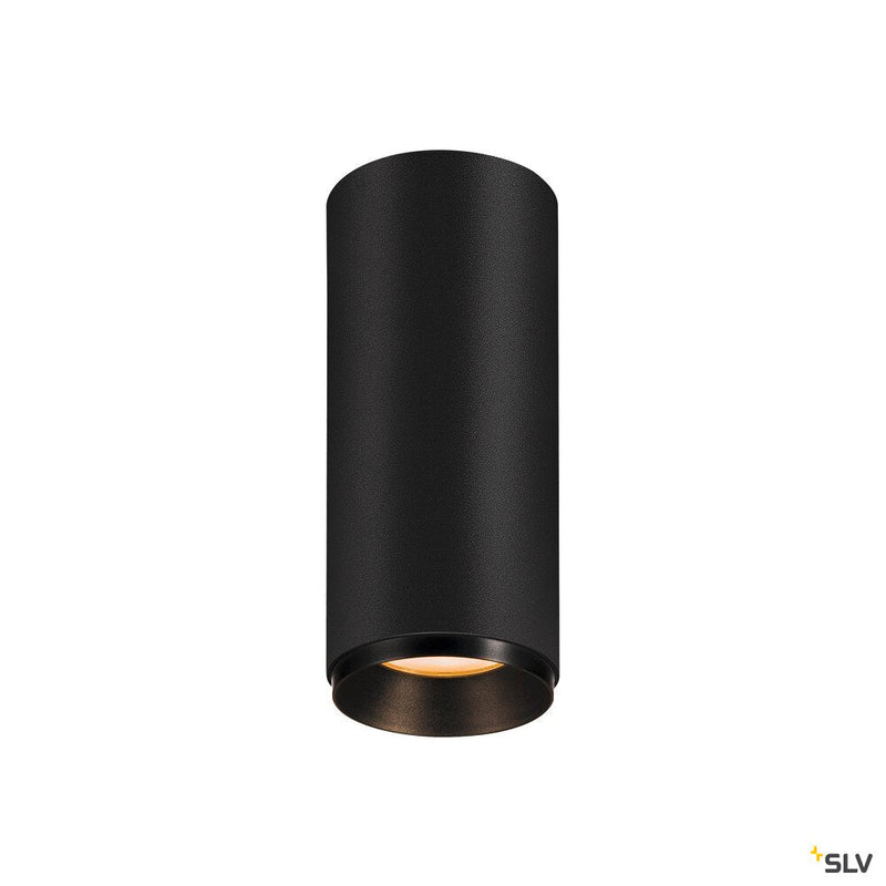 NUMINOS CL PHASE S, Indoor LED recessed ceiling light black/black 2700K 36°