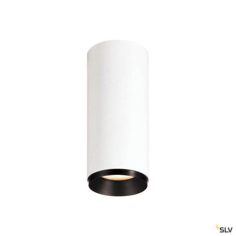 NUMINOS CL PHASE S, Indoor LED recessed ceiling light white/black 3000K 24°