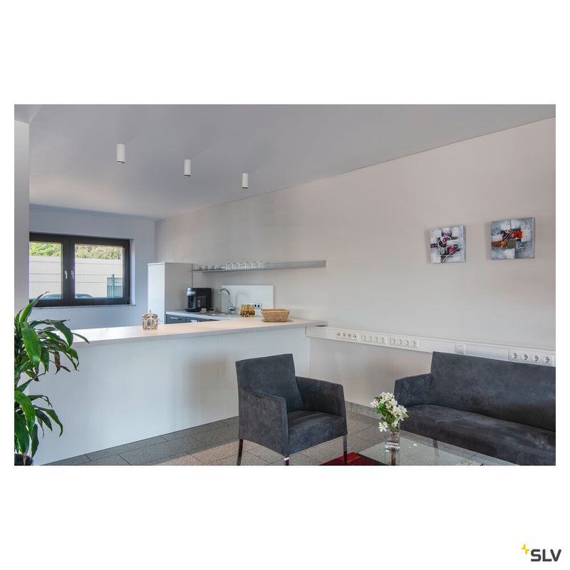 NUMINOS CL PHASE S, Indoor LED recessed ceiling light white/black 3000K 36°