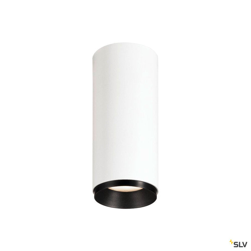 NUMINOS CL PHASE S, Indoor LED recessed ceiling light white/black 4000K 60°