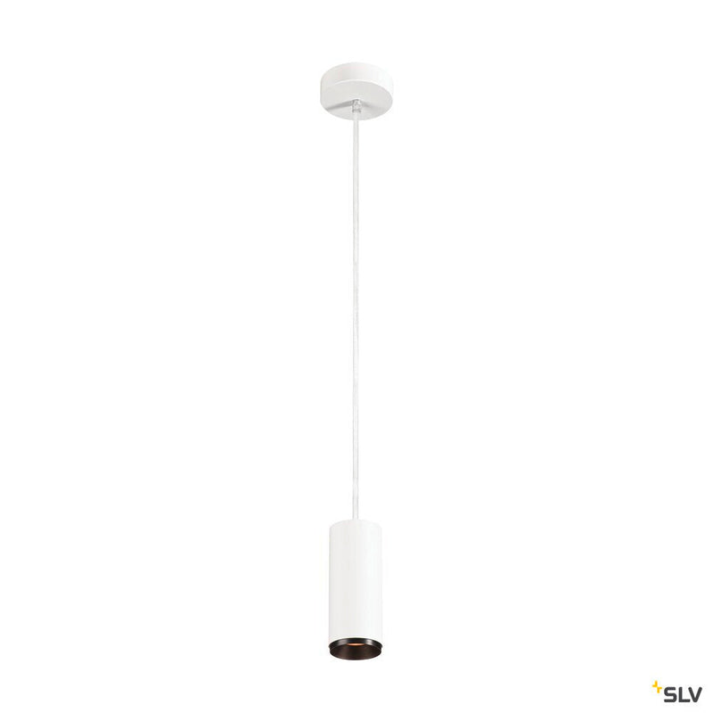 NUMINOS PD PHASE S, Indoor LED pendant light white/black 2700K 24°