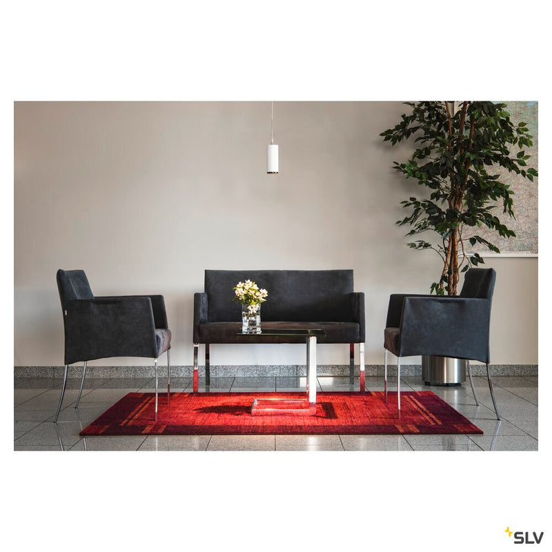 NUMINOS PD PHASE S, Indoor LED pendant light black/black 3000K 36°