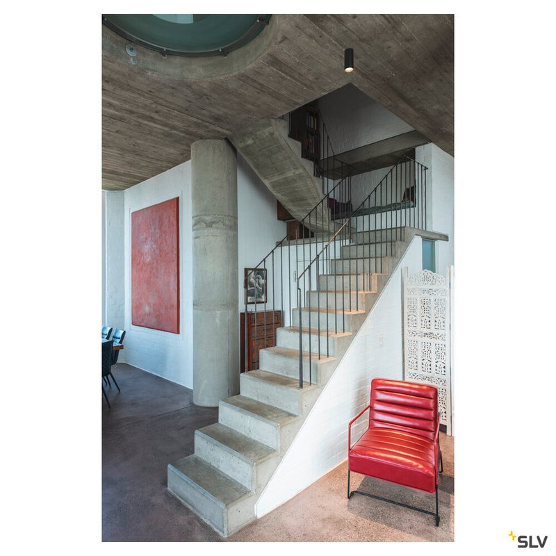 NUMINOS CL PHASE M, Indoor LED recessed ceiling light black/black 3000K 36°