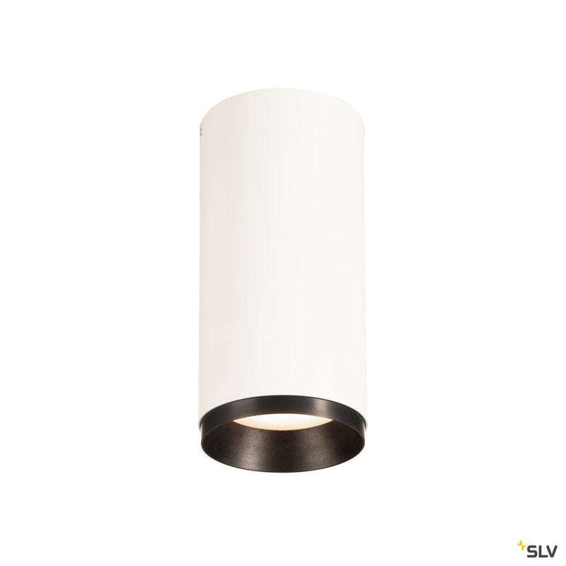 NUMINOS CL PHASE M, Indoor LED recessed ceiling light white/black 4000K 24°