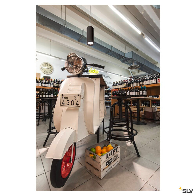 NUMINOS PD PHASE M, Indoor LED recessed ceiling light black/black 3000K 24°