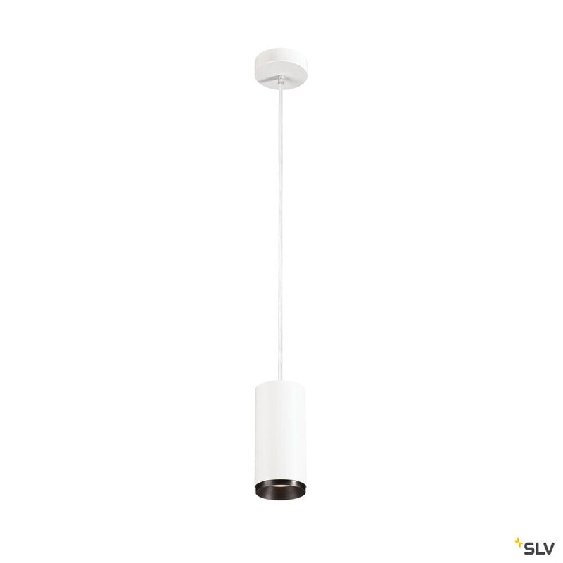 NUMINOS PD PHASE M, Indoor LED pendant light white/black 4000K 60°
