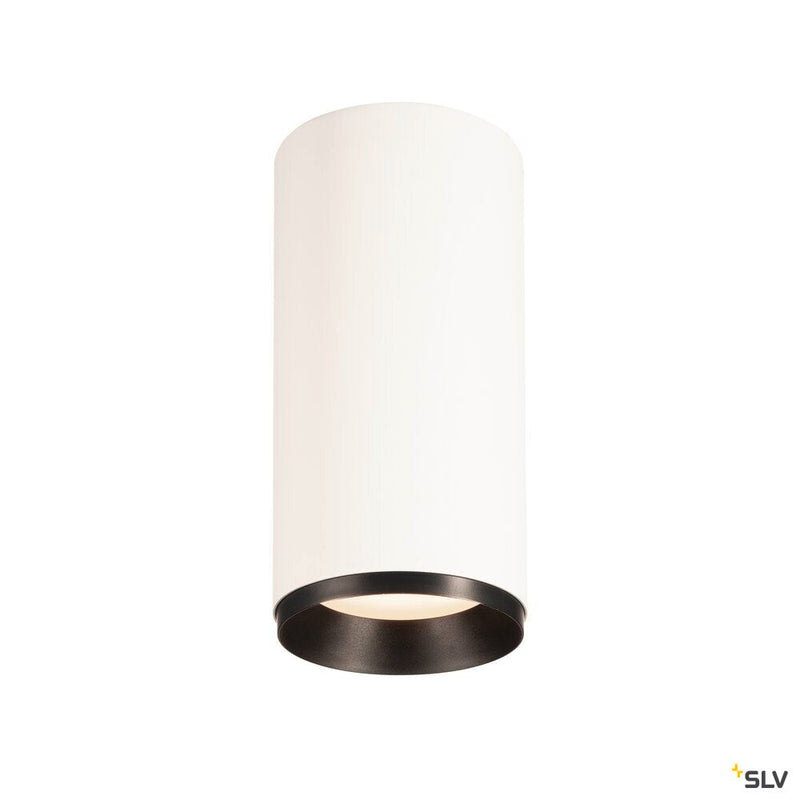 NUMINOS CL PHASE L, Indoor LED recessed ceiling light white/black 4000K 36°