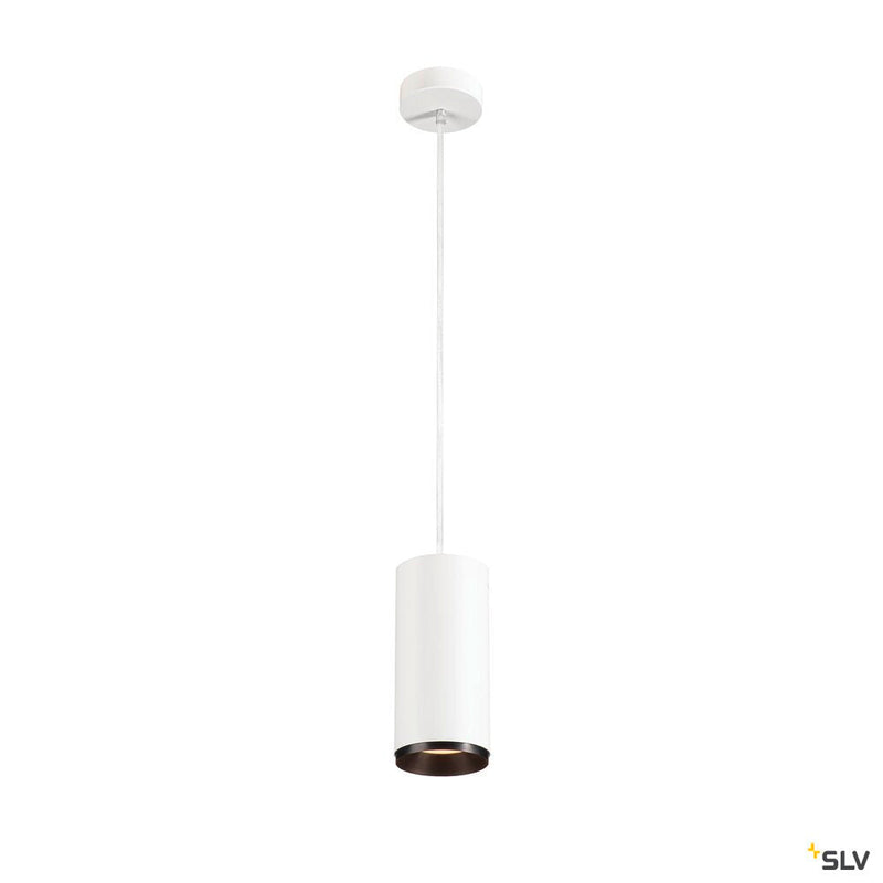 NUMINOS PD PHASE L, Indoor LED pendant light white/black 3000K 24°