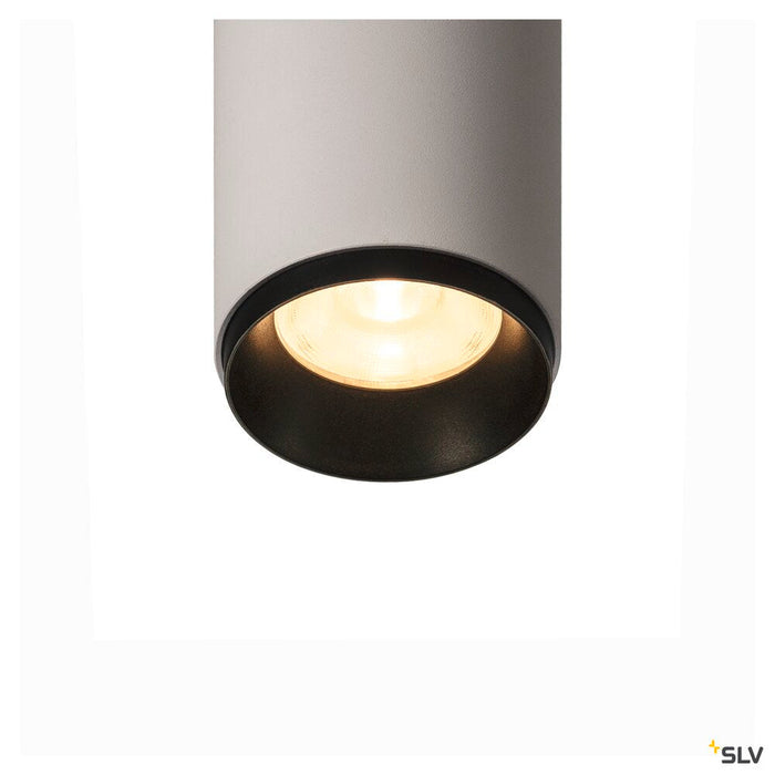 NUMINOS SPOT DALI S, Indoor LED recessed ceiling light white/black 3000K 36°