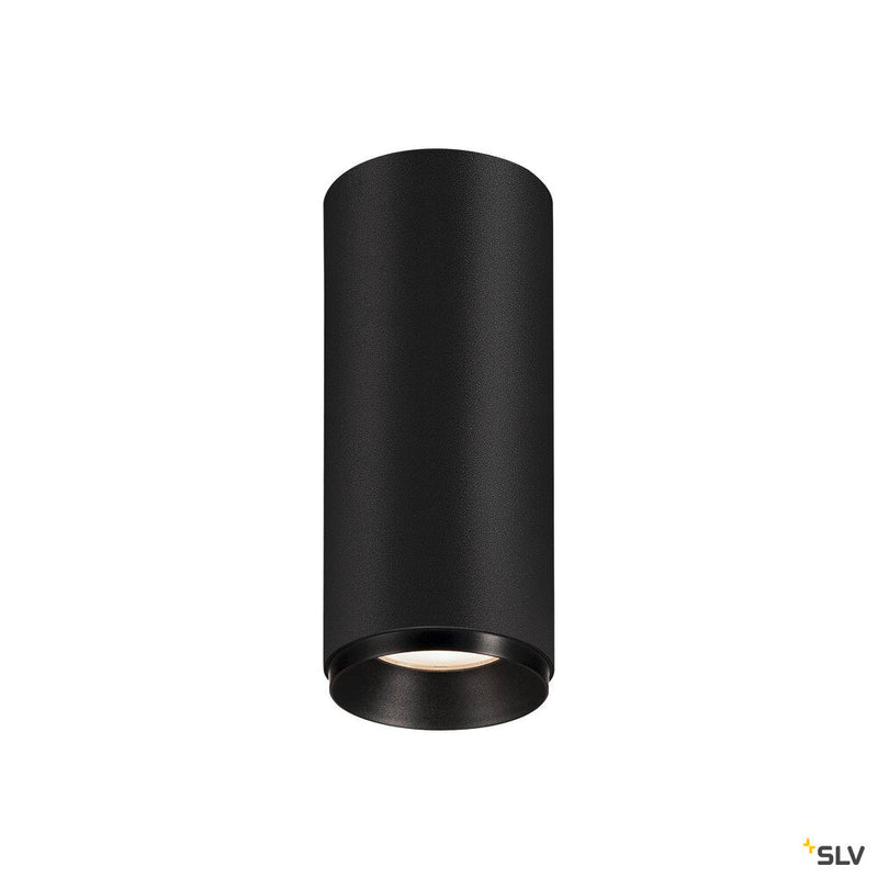 NUMINOS CL DALI S, Indoor LED recessed ceiling light black/black 4000K 60°