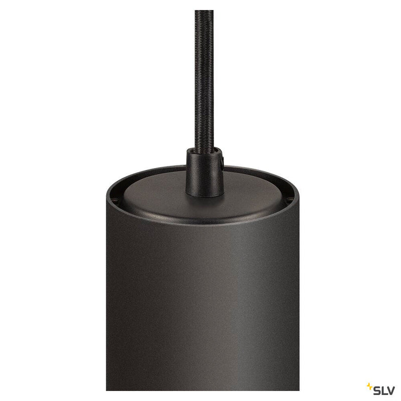 NUMINOS PD DALI S, Indoor LED pendant light black/black 4000K 24°