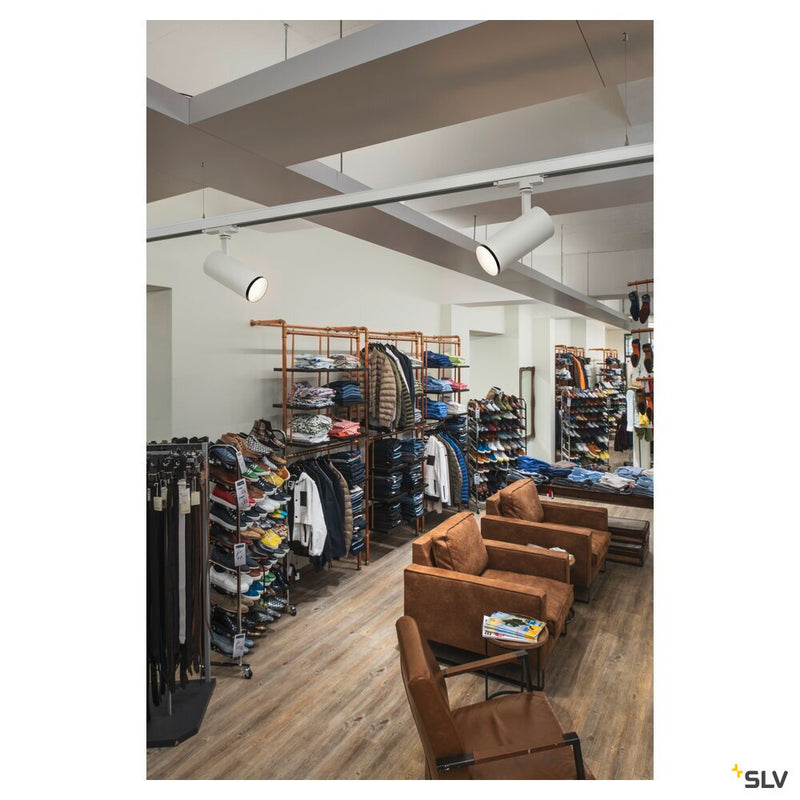 3~ NUMINOS DALI M, 3 phase system light white/black 3000K 60°