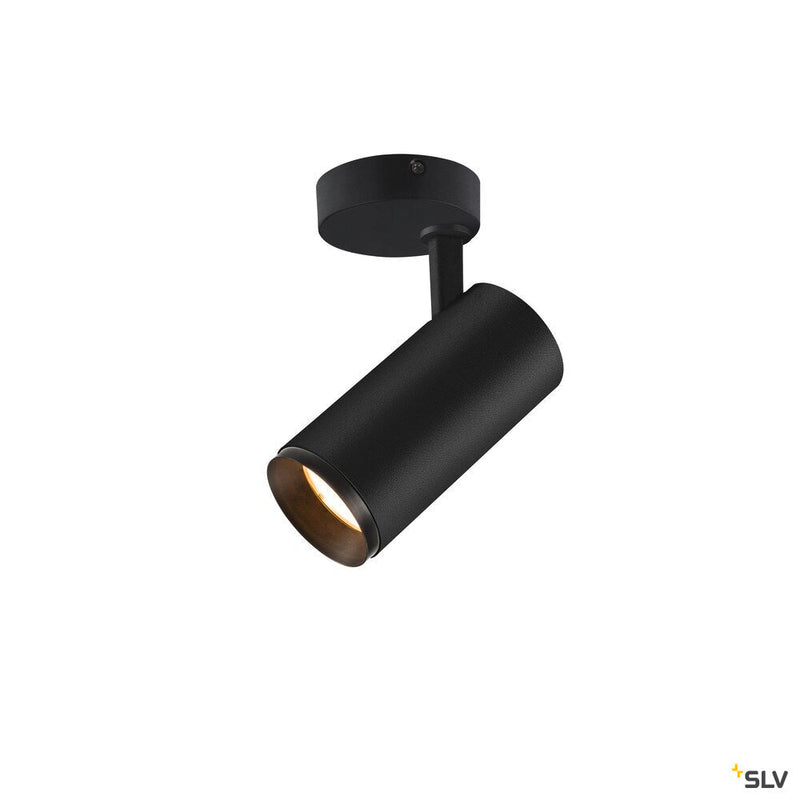 NUMINOS SPOT DALI M, Indoor LED recessed ceiling light black/black 2700K 36°