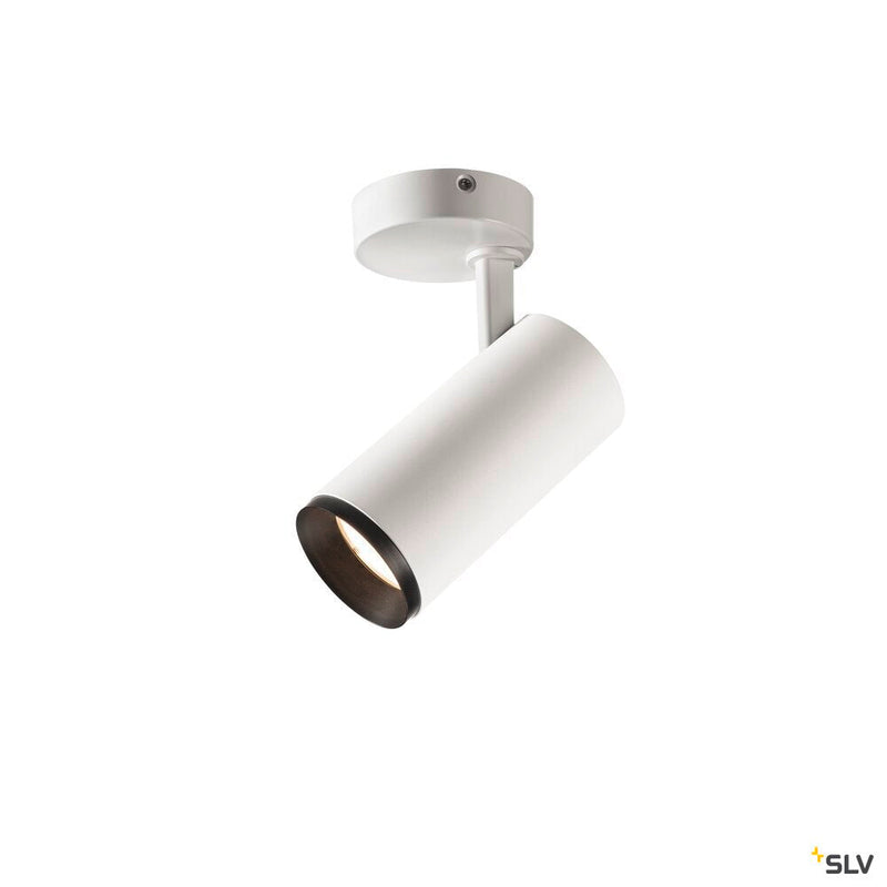 NUMINOS SPOT DALI M, Indoor LED recessed ceiling light white/black 4000K 60°
