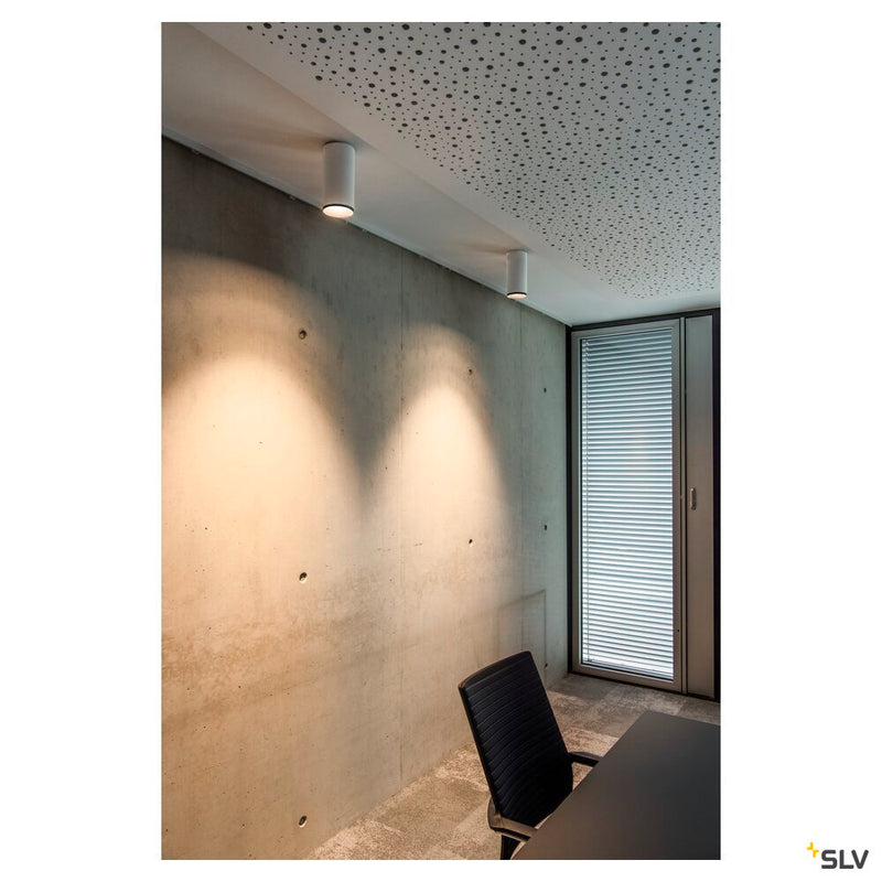 NUMINOS CL DALI M, Indoor LED recessed ceiling light white/black 3000K 36°