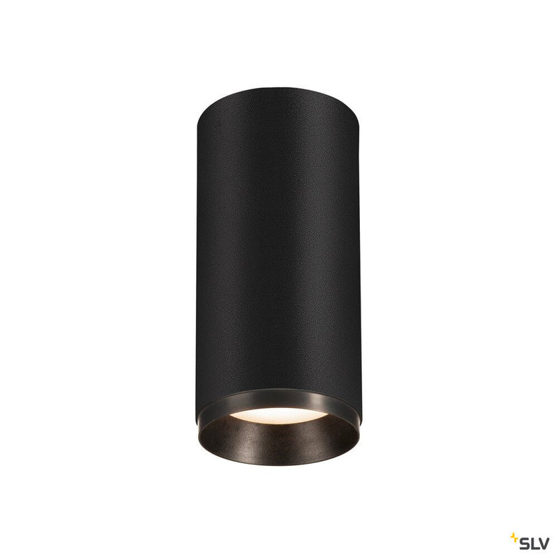 NUMINOS CL DALI M, Indoor LED recessed ceiling light black/black 4000K 24°