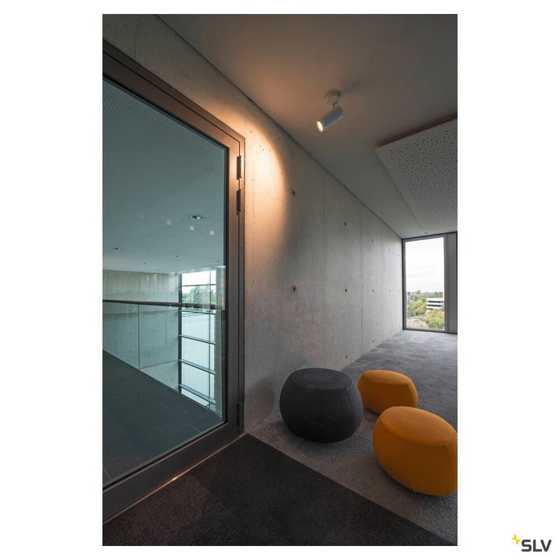 NUMINOS SPOT DALI L, Indoor LED recessed ceiling light white/black 3000K 36°