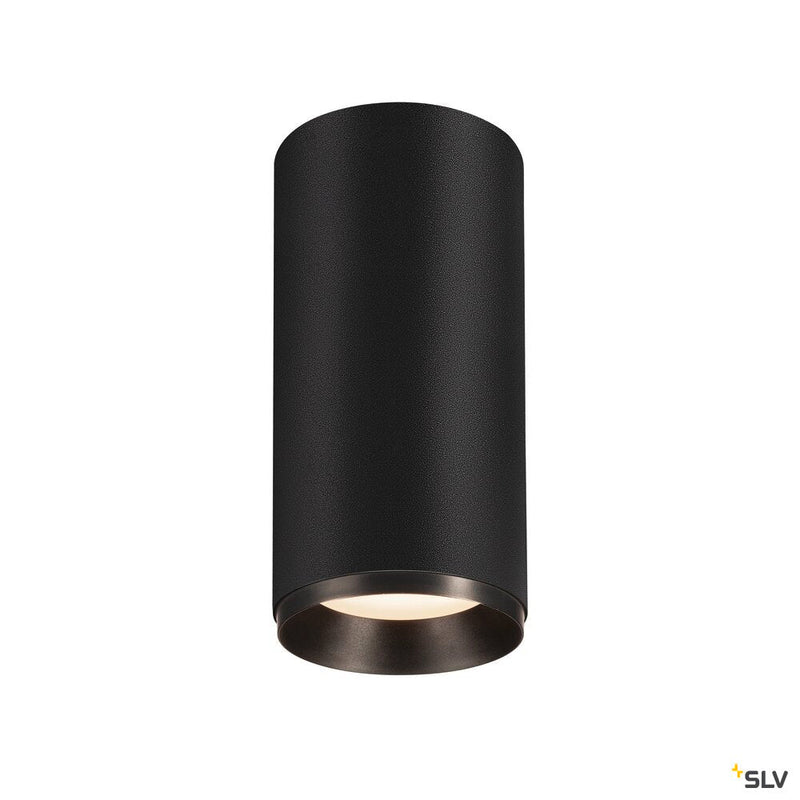 NUMINOS CL DALI L, Indoor LED recessed ceiling light black/black 4000K 24°