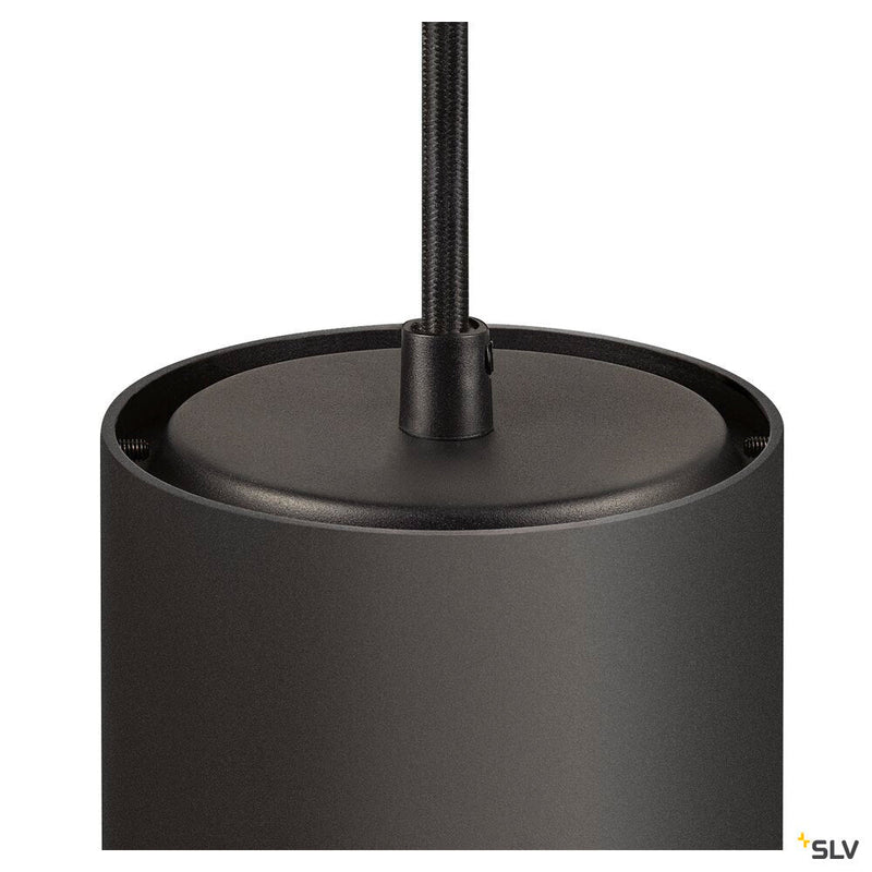 NUMINOS PD DALI L, Indoor LED pendant light black/black 2700K 60°