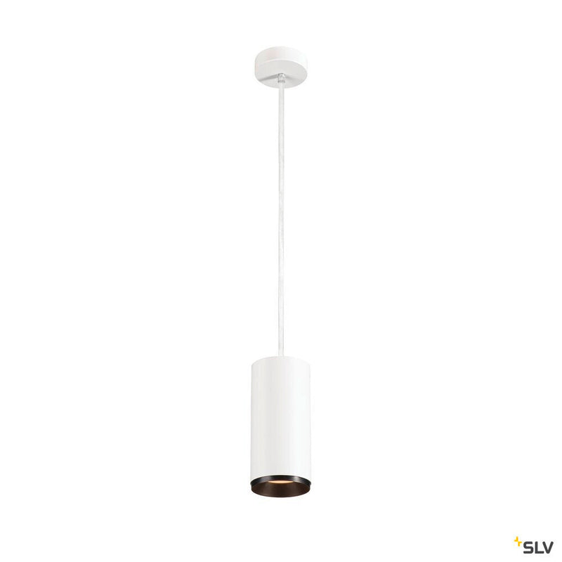 NUMINOS PD DALI L, Indoor LED pendant light white/black 2700K 24°