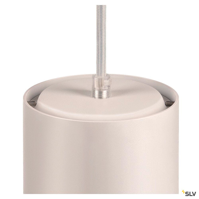 NUMINOS PD DALI L, Indoor LED pendant light white/black 4000K 36°