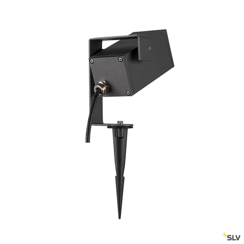 THEO BRACKET SP QPAR51, outdoor ground spike light anthracite