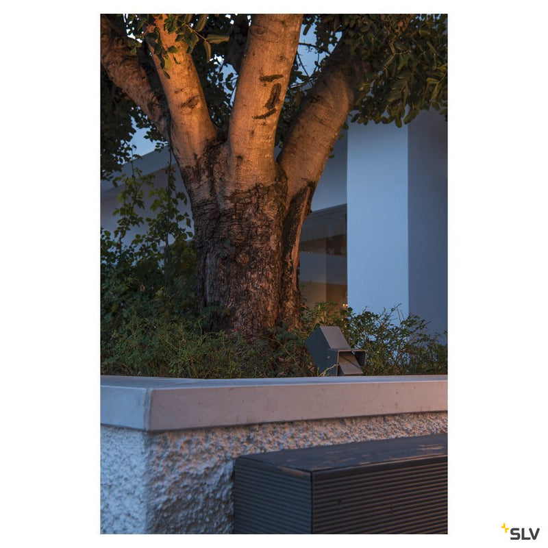 THEO BRACKET SP QPAR51, outdoor ground spike light anthracite