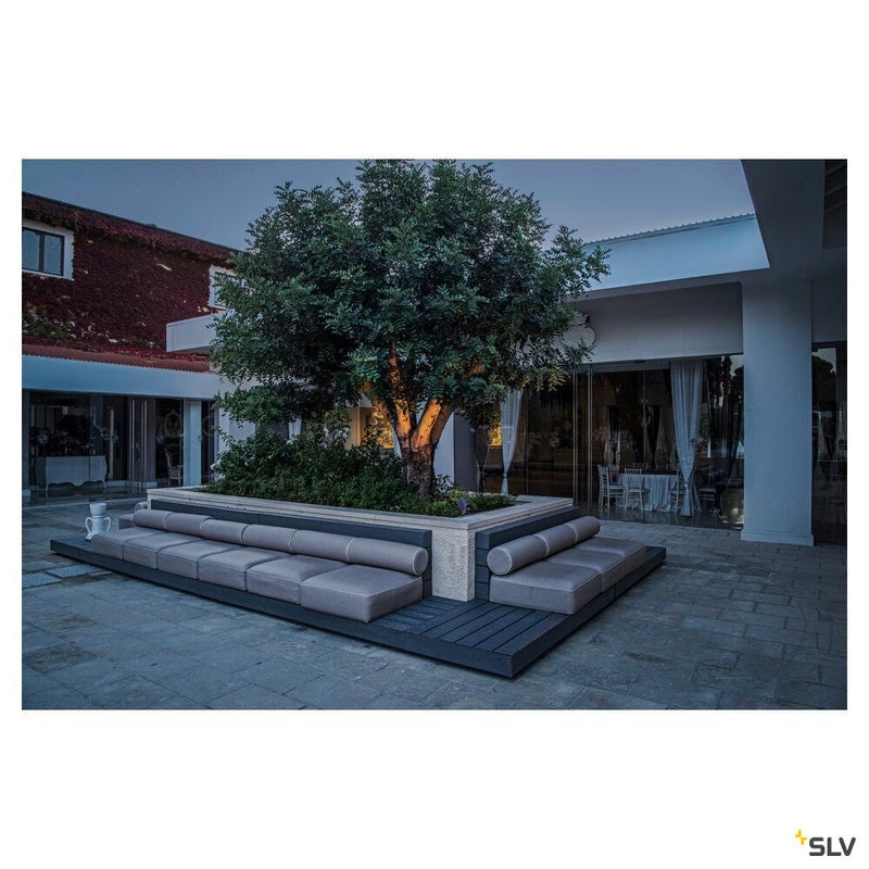 THEO BRACKET SP QPAR51, outdoor ground spike light anthracite