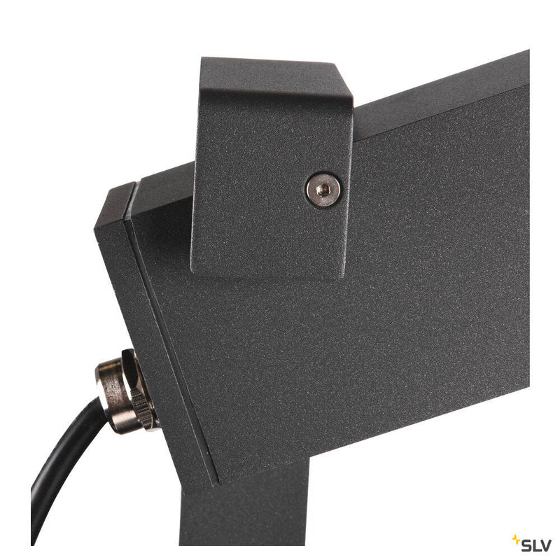 THEO BRACKET SP QPAR51, outdoor ground spike light anthracite