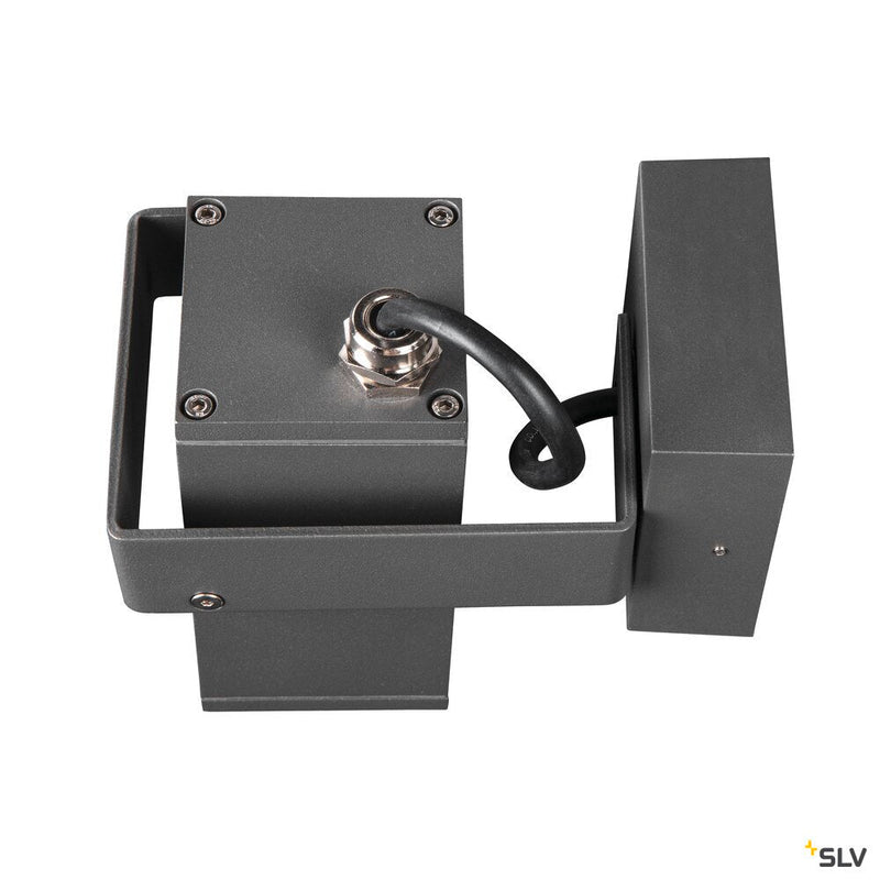 THEO BRACKET CW, outdoor wall and ceiling-mounted light QPAR51 anthracite