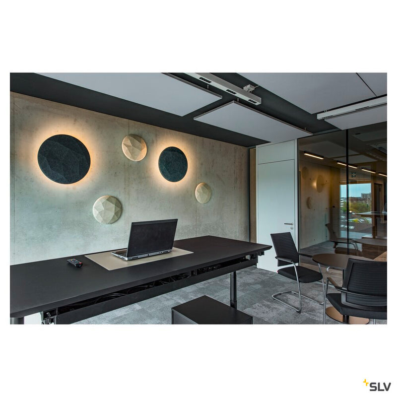 MANA, Wall bracket without lightbulb round anthracite