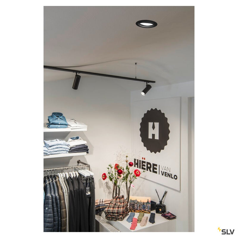 OCULUS DL MOVE, Indoor LED wall and ceiling mounted light black DIM-TO-WARM 2000-3000K