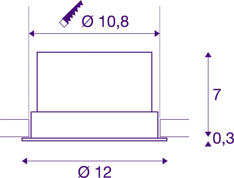 OCULUS DL MOVE, Indoor LED wall and ceiling mounted light black DIM-TO-WARM 2000-3000K