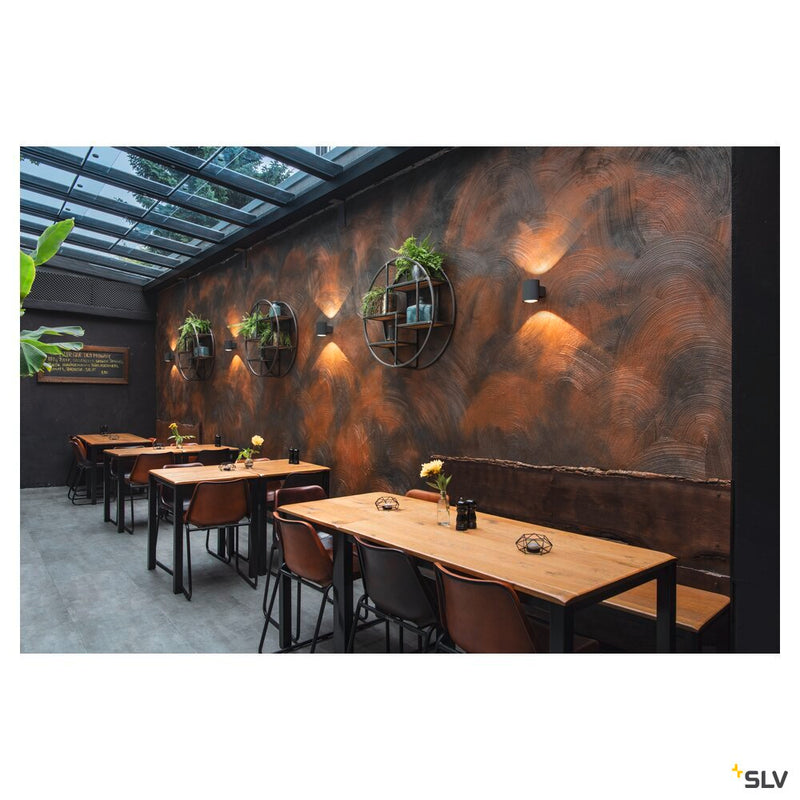 OCULUS UP/DOWN WL, Indoor LED wall-mounted light black 2000-3000K