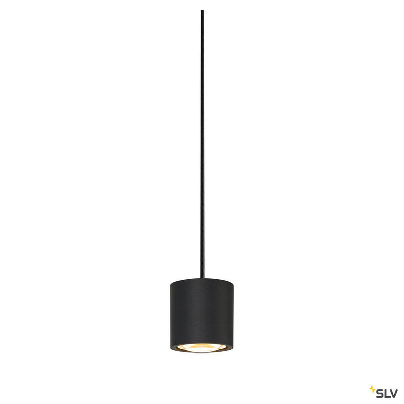 OCULUS PD, Indoor LED pendant light single black DIM-TO-WARM 2000-3000K