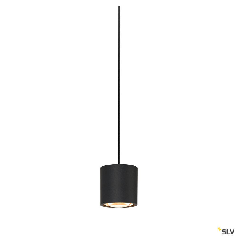 OCULUS PD, Indoor LED pendant light single black DIM-TO-WARM 2000-3000K