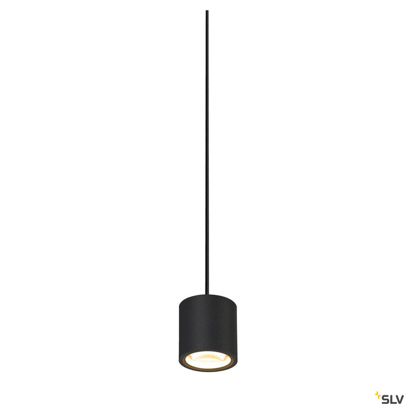 OCULUS PD, Indoor LED pendant light single black DIM-TO-WARM 2000-3000K